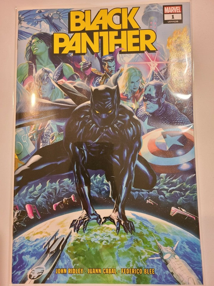 Black Panther 1 NM/NM- 2021 Marvel comics 1A Main Alex Ross 1st First Print