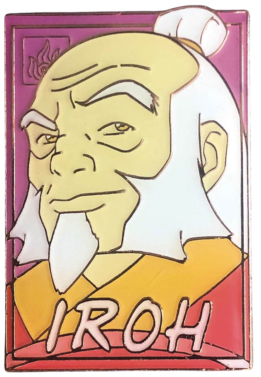 Uncle Iroh Enamel Pin